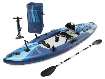 Produktbild von INTEX 68245NP Kajak Dakota Quest aufblasbar Sit On Top 160kg Zubehör Set Kayak