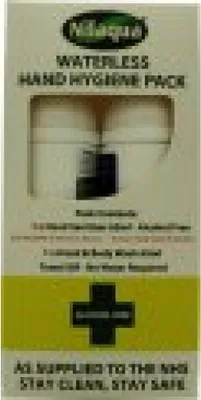 Obrázek produktu pro Balení pro hygienu rukou bez vody 65 ml čisticího gelu na ruce + 65 ml mýdla na ruce