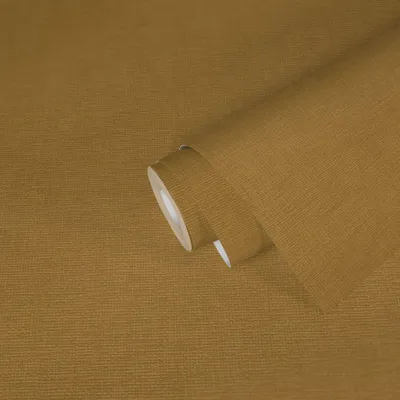 Immagine prodotto di A.S. Creation | carta da parati effetto tessuto | carta da parati in tessuto non tessuto | collezione #Hygge | 386136 | giallo | 10,05 x 0,53 m | aspetto tessuto | soggiorno | ingresso | ufficio | cucina | salotti