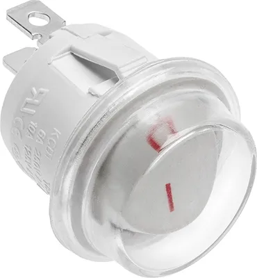 Obrázek produktu pro GTV  AE-WLIP44-15 Spínač kolébkový kulatý bílý, 250V, IP44,