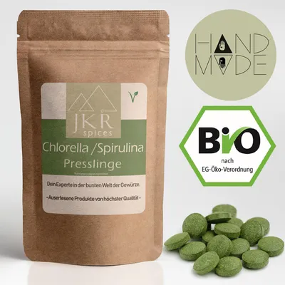 Produktbild von Chlorella Spirulina Presslinge 1000g