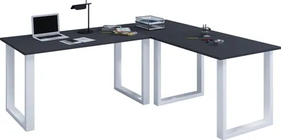 Obrázek produktu pro Psací stůl U Rohový psací stůl tvaru L 190x190x50