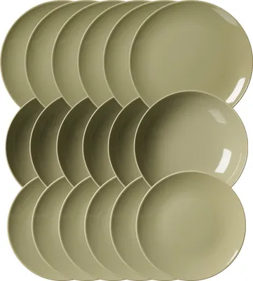 Produktbild von Ritzenhoff & Breker Cecina Teller-Set 18-teilig Grün