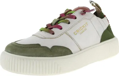 Produktbild von Damen Sneaker Maura weiß aus Leder und Kunststoff Größe 38 mit 2,5 cm Absatzhöhe