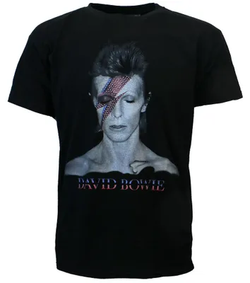Immagine prodotto di David Bowie Aladdin Sane T-Shirt | Klassischer Rock-Merch - XL