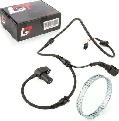 Produktbild von ABS-Sensor und ABS-Ring Set Vorderachse 45 Zähne für AUDI A4 B6 B7 ab 06/2003