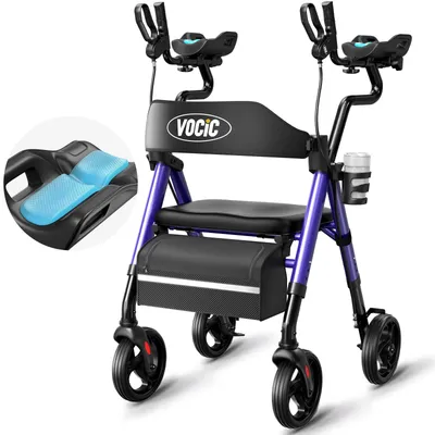 Produktbild von Faltbarer Rollator mit GelSoft Armlehnen