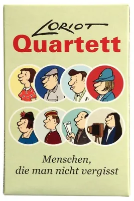 Produktbild von Loriot Quartett Menschen die man nicht vergisst