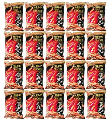 Produktbild von Nong Shim Shrimps Chips scharf 20x75g