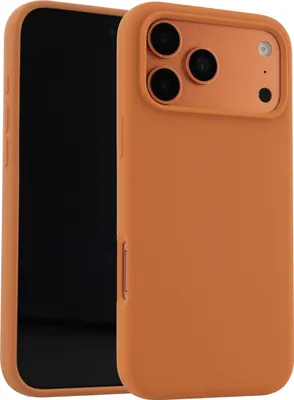 Produktbild von Accezz Liquid Silikoncase mit MagSafe iPhone 17 Pro - Orange