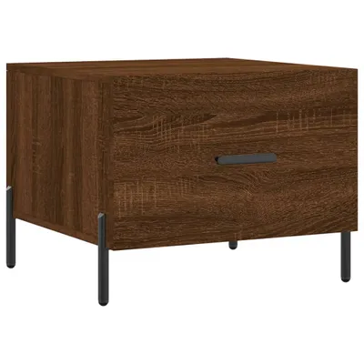 Produktbild von Couchtisch Braun Eichen-Optik 50x50x40 cm Holzwerkstoff