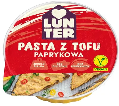 Produktbild von Tofupaste mit Paprika und Chili 75g Lunter