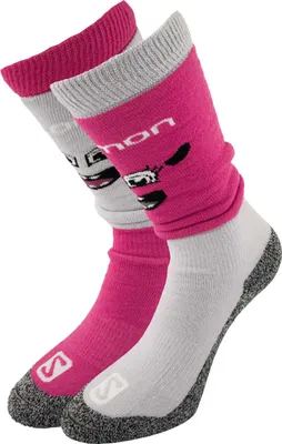 Immagine prodotto di Salomon Jr Diablo M Confezione da 2 Grigio/Rosa Rosa 35-38