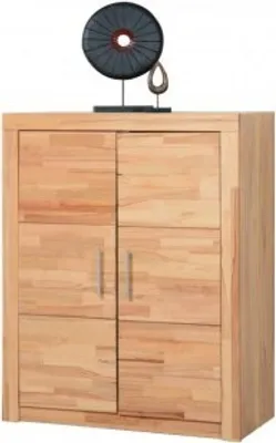 Produktbild von Standregal Aktenschrank Bücherschrank Türenschrank Kernbuche teilmassiv