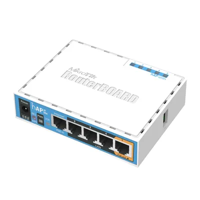 Obrázok produktu pre Mikrotik HAP ac lite, 2,4 GHz, 5 GHz, 733 Mbit/s, 10,100 Mbit/s