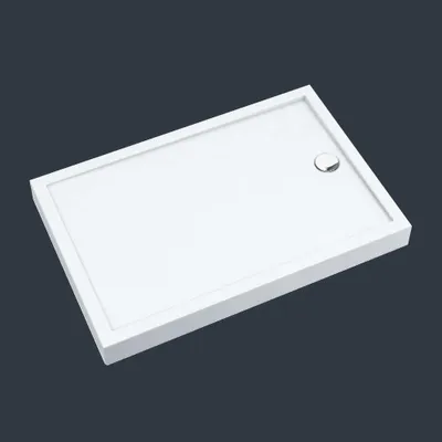 Produktbild von Duschwanne ALHENA MK mit integriertem Wannenträger Größe - 110x90 cm
