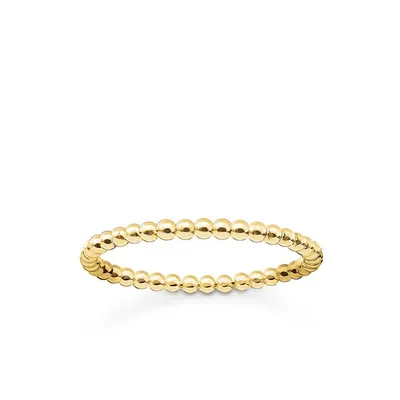 Image de Thomas Sabo - TR2122-413-12-50 - Bague - Femme - Argent 925 plaqué or jaune - Largeur 50