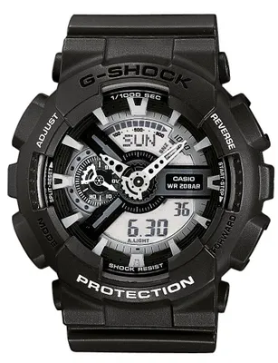 Produktbild von Casio Uhr G-Shock Uhr GA-110C-1AER schwarz Ana-Digi-Uhr