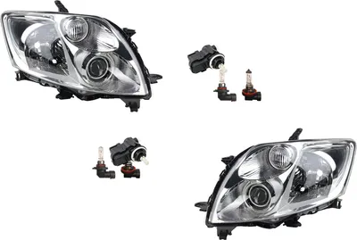 Produktbild von Scheinwerfer passend für Toyota Auris 07 - 10 mit HHB3 Links Rechts + Stellmotor 8200402521 4431359 1607972880 2605600Q0A 260564EA0A 4159062400 Johns