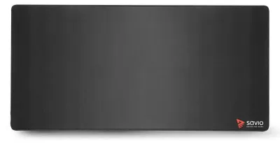 Obrázok produktu pre Savio Black Edition Precision Control XXL, Čierna, Jednofarebné, Guma, Protisklzové nožičky, Herná podložka pod myš