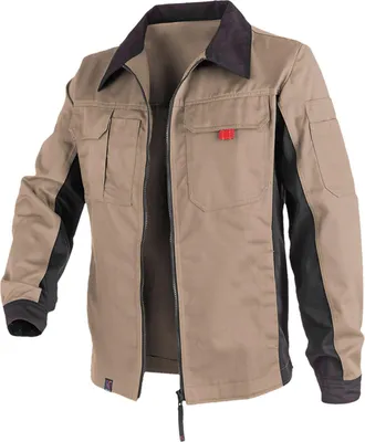 Produktbild von Kübler Jacke beige/schwarz 65%Polyester/35%Baumwolle Gr. 56