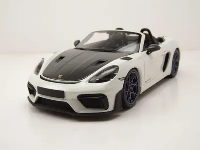 Produktbild von Minichamps 110063131 Porsche Spyder RS Weissach Package 2024 weiß 1:18