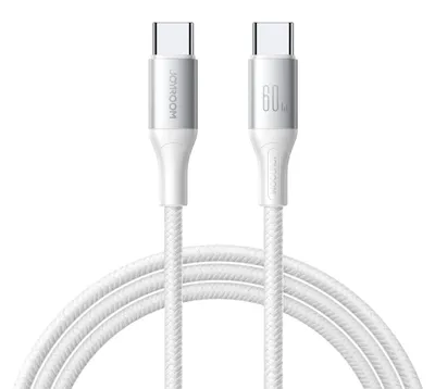 Obrázek produktu pro Joyroom S-A28 kabel USB-C na USB-C, 60 W, 1 m, bílý