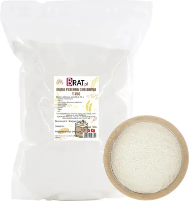 Obrázok produktu pre Pšeničná chlebová múka T-750 5kg