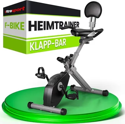 Immagine prodotto di Fitness per anziani, personal trainer per la vitalità, bicicletta "F-Bike" per anziani, mini ellittica, cyclette reclinata, pieghevole