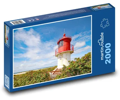 Obrázok produktu pre Puzzle 2000 Maják Amrum pri mori - martinpuzzle