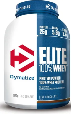 Image de Dymatize 100% Elite Whey- 2170 g Chocolat riche