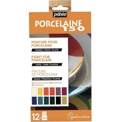 Image de Pébéo Porcelaine 150 Discovery Collection, 12 x 20 ml.