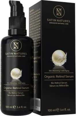Produktbild von Satin Naturel Bio Retinol Serum hochdosiert vegan 100 ml