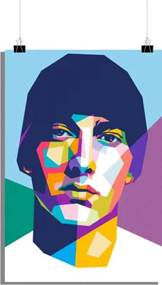 Produktbild von Filmposter - Eminem Poster - 8 Mile Poster - Musik poster - 51x71cm - Perfekt zum Einrahmen