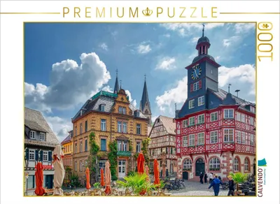 Produktbild von CALVENDO Puzzle Rathaus | 1000 Teile Lege-Größe 64x48cm Foto-Puzzle für glückliche Stunden