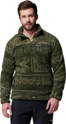 Image de Columbia Rugged Ridge Sherpa ½ Zip Veste polaire homme Outdoor 2135471 vert , Taille du vêtement:XL