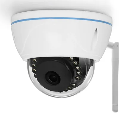 Immagine prodotto di Alecto DVC136IP - Telecamera a cupola WLAN per esterni - Bianco