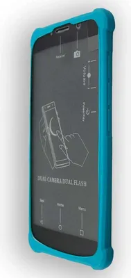 Produktbild von caseroxx Schutz-Hülle TPU-Hülle kompatibel mit Timmy M12, Gummi Handy Tasche hellblau