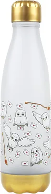 Produktbild von Harry Potter - Wasserflasche NS6489 (Einheitsgröße) (Silber/Gold)