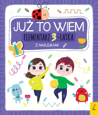 Obrázok produktu pre Základná učebnica pre 3-ročné deti s nálepkami. Už viem
