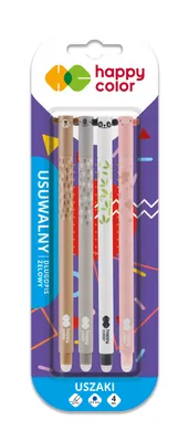 Produktbild von Uszaki Gelstift, löschbar, blau, 4 Stück