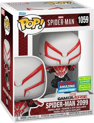 Image de Spider-Man Funko POP ! figurine PVC à collectionner - Spider-Man 2099 (White) (1059)