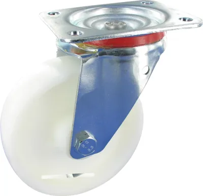 Obrázek produktu pro Otočné kolečko bez brzd Kolečko 125 mm Polyamidové válečkové ložisko Nosnost: 200 kg