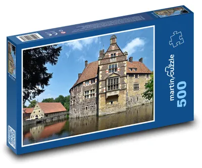 Produktbild von Puzzle 500 Burg Vischering in Deutschland - martinpuzzle