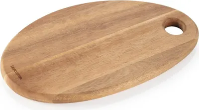 Produktbild von Ovales Servier-/Schneidebrett FEELWOOD 27 x 18 cm