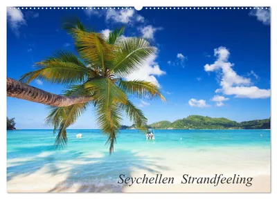 Produktbild von Seychellen Strandfeeling (Wandkalender 2027 DIN A2 quer), CALVENDO Monatskalender