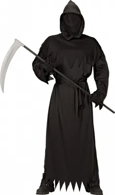 Produktbild von Halloween Phantom Kostüm mit Kapuze Größe: S