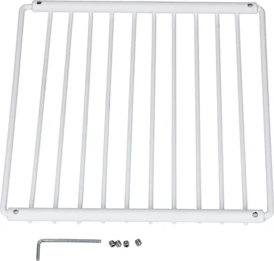 Produktbild von easyPART passend für 10083324 EUROPART Universal Abstellboden Ablagerost ausziehbar erweiterbar für Kühlschrank KühlGefrierKombination