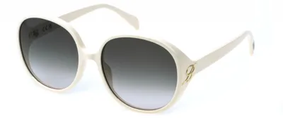 Produktbild von Blumarine SBM864 Avorio pieno lucido 61/18/135 Damen Sonnenbrillen