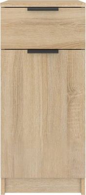 vidaXL Kancelárska skriňa Sonoma dub 33,5x50x75 cm materiál na báze dreva